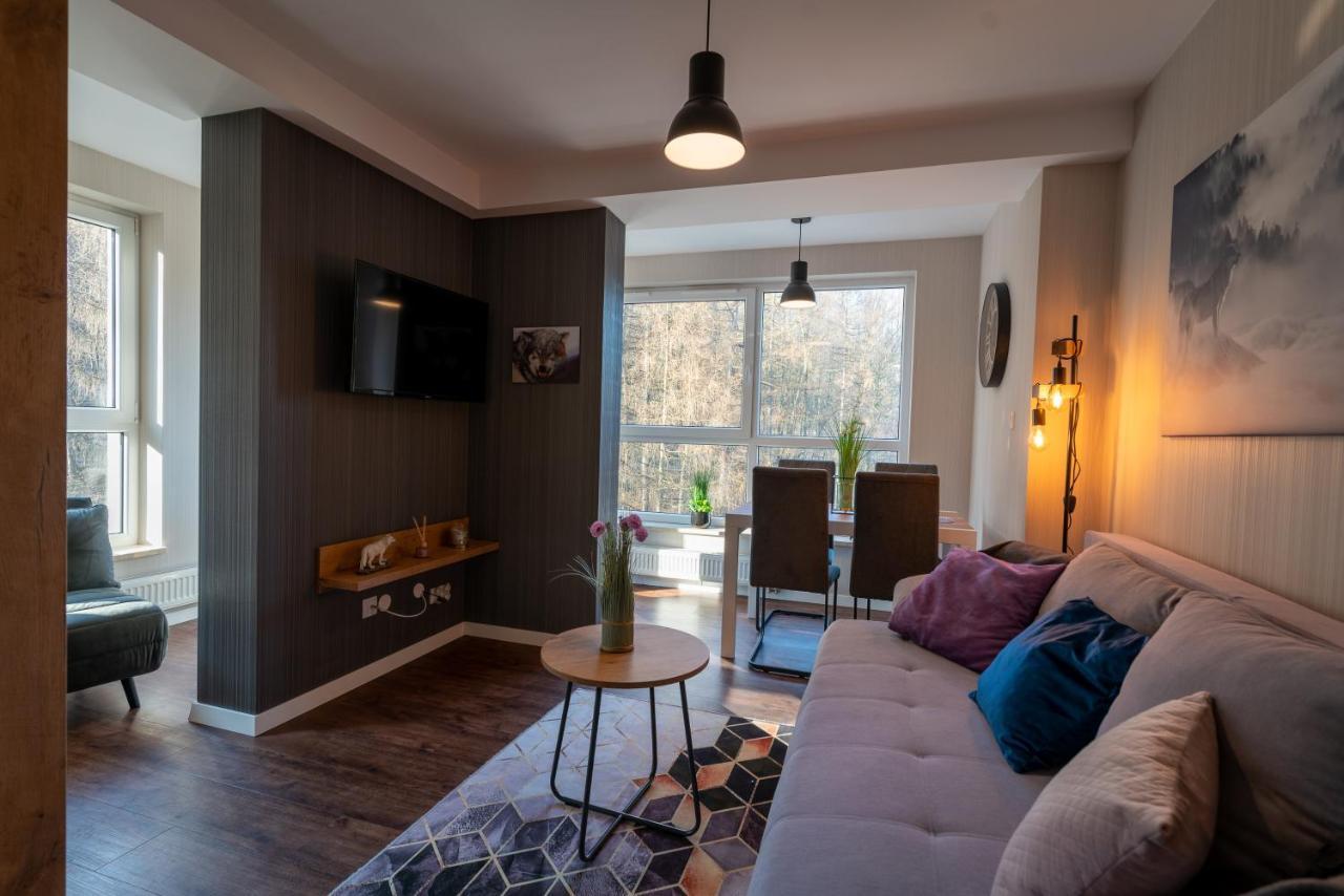 Apartament Kurort Kozubnik Wilcza Wataha Porabka ภายนอก รูปภาพ